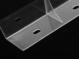 Outdoor Transparent Door Awning Canopy Rain and UV Sunshade Cover for Home Porch Entryway V1369-AZ3-W-12842