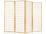 Artiss 6 Panel Room Divider Screen 261x179cm Natural RD-4019-6P-NT-AB