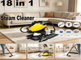 NEW Steam Cleaner Mop Kit Floor Kitchen Window Sterilize High Pressure Steamer V201-REFDZ0412YL8AU