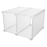 Easy Install Chest Freezer Organizer Basket with Plastic Dividers for Fridge V1369-AZ3-W-16801