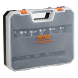 VEVOR Forstner Bit Set, 16 Pcs Forstner Drill Bits Set, 1/4" to 1-5/8", Carbon Steel, with Universal V952-HJMGPYZCSJT162UVBV0