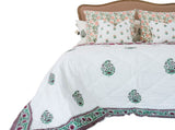 Kolka Kaner Coverlet Bedspread Quilt Bed Doona - Ruby V563-0040
