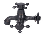 All Copper Wall Mount Faucet European Retro Cold Hot Faucet Home Toilet Basin Tap V1294-YM0521-3112230000111