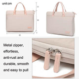 Ultra-Thin Macbook Laptop Bag - Khaki & Gray 15.6-16.1 Inches PRL-6030536240DBT