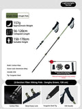 CarbonFiberTelescopicPole-ForHeightsUnder170cm V1221-PINELAKEGREEN-HEIGHTUNDER170CM