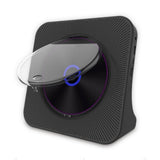 USB Bluetooth CD Player with Digital Display Desktop Music Player Black V1263-JX-7029