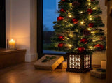 Christabelle 1.2m 4ft Sable Fir Potted Christmas Tree Pre Lit Multi Function LED Artificial Ind 112_SENSF4P