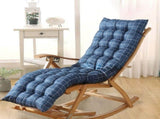Recliner Cushions Outdoor Chaise Lounge Cushion Foldable Patio Lounge Chair Cushion for Garden Lawn V1192-AZ-W-33724