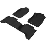 Weisshorn Car Floor Mats Rubber Fits Ford Ranger PX PX2 PX3 Dual Cab 2011-2022 3D RUBBER-MAT-FORD-RA