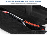 Backpack - Tennis bag - Handbag - Sports bag - Waterproof racket bag - Suitable for multiple rackets V1188-ZXY-10266
