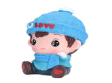Piggy Bank Cute Cartoon Couple Doll Shape Environmental Friendly Decorative Ornament Children Toy V1294-YM0715-3115210256711