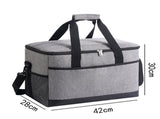 Large 35L Insulated Cooler Bag Soft Sided Leakproof Thermal Tote for Camping Beach Picnic BBQ Heavy V888-ELOSUNG41652