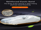 Silver 2L Universal Car Cover 170T Taffeta Fabric, All-Weather Protection for V888-ELOSUNG36791