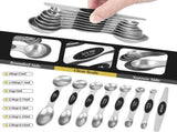 16 Piece Kitchen Measuring Set Non Slip Stackable V1237-ZY-818-256