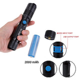 Brillar Investigator 1000 Lumens Rechargeable USB Flashlight V915-BR0079