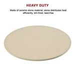 38cm XL Pizza & Baking Stone for BBQ/Oven/Grill V63-831731