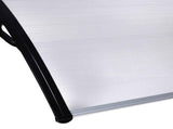 Mountview Window Door Awning Outdoor 1M X 4M Transparent 1x4M OD1006-1X4_NZ