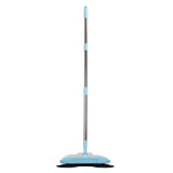 2 in 1 Hand Push Floor Sweeper Stainless Steel 180 Degree Rotating Hard Floor Mopping Sweeper V1294-YM0901-3113250025911