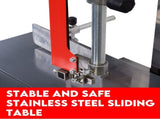 Meat Cutting Band Saw 10" meat mincer Bandsaw Sausage Filler Slicer Grinder V379-MEATBSAW250005