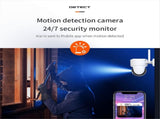 Tuya Smart Camera for Outdoor Wireless WIFI 2.4G/5G HD 4MP Rotatable Surveillance Camera Video Night V1369-AZ3-W-08271