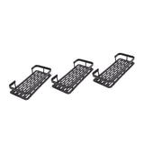 Shower Storage Rack 3 Layers Punch Free Rectangle Aluminum Shower Shelf Basket for Home Bathroom V1294-YM3112220070411-0421