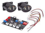 2pcs VU Level Meter Power Amplifier VU Panel Meter with Driver Board for Recording Studio 12V18V V1294-YM0715-3114220050011
