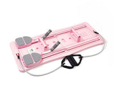 Pink Foldable Multi-Functional Abdominal Trainer - Home Workout Fitness Board V888-ELOSUNG21052