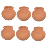 Miniature Tiny Clay Pots Pottery Planter Flower for DIY Garden Plants and Office/Desktop/Windowsill V1366-AZ2-W-09799