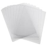 10Pcs Transparent Rectangular Magazine Protector Sleeves for Business Owners in 31.00X22.00X0.10CM V1192-AZ-W-20619