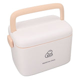 Large Medicine Storage Box Organizer Container Family Emergency Medicine Case with Removable Tray V1294-YM0521-3117230036612