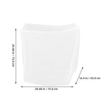 Soft Lazy Sofa Inner Bean Bag White Net Removable and Washable for Home V1192-AZ-W-24739