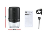 Devanti Electric Coffeeer USB-C Rechargeable Portable Coffee Beaner with 40 Precise CF-G-E-40