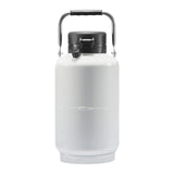 Liquid Nitrogen Tank, 3 L Aluminum Alloy Liquid Nitrogen Container, LN2 Tank Dewar with 6 Canisters V952-CZXYDG3L0000R0BDWV0