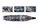 Sluban B1291 Model Kit 1350 USS Missouri BB63 Mighty Mo Battleship Warship WWII Navy Vessel Bo SLB1291