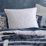 Logan and Mason 250TC Kai Blue Cotton Sateen Quilt Cover Set King V442-LED-QUILTCS-KAI-BLUE-KI