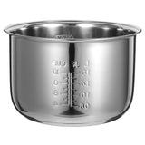 Universal Stainless Steel Inner Pot Replacement for Electric Rice Cookers Compatible with Multiple V1370-AZ4-08844