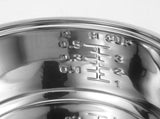Stainless Steel Inner Pot for Rice Cooker, , Heat Distribution, Replacement Cooking Bowl, 1 Set V1366-AZ2-W-20325