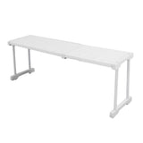 Expandable Shelf Stackable 121lb Load Bearing Divider Storage Rack for Closet Cabinet Cupboard V1294-YM0706-3117230203214