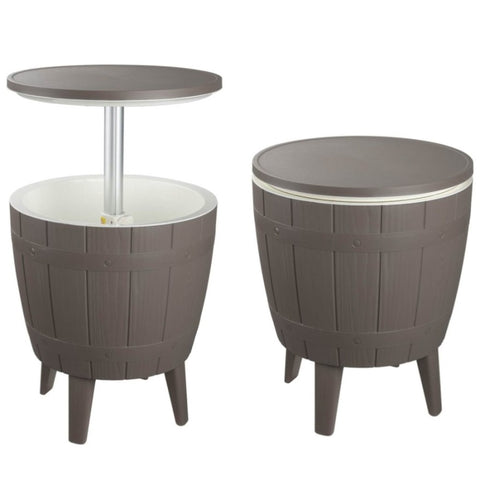 Taupe Cooler Table V264-OTF-542PP-LGR-NA-1