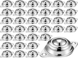 30 Pcs 5/8" Roller Ball Transfer Bearings Carbon Steel Round Ball Bearing Rollers Casters for V1258-DP02-C-2864