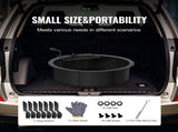 Fire Pit Ring, Fire Pit Insert with Barbecue Fire Ring, 35-In Outer/31-In Inner Diameter, 8.5in V952-DKJHH31INCH165WYPV0