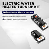 Water Heater Thermostat, Electric Water Heater Thermostat for Double Heater, for Most Water Heater V1192-AZ-W-20927