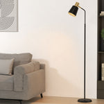 Artiss Floor Lamp LED Light Stand Modern Home Living Room Office Reading Black SF-B-F26150