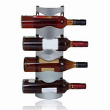 2X Wine Rack Wine Bottle Holder Bar Red Wine Stand Household Wall-Hanging Wine Storage Rack 4 V1369-AZ3-W-19068