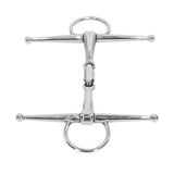 135mm Horse Mouth Bit Stainless Steel Horse Cheek Snaffle for Cultivation Outdoor Gift V1294-YM0718-3111220223011