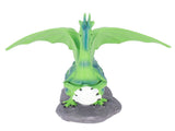 Resin Flying Dragon Statue Holding Ball Dragon Sculpture Decoration for Bedroom Study Room Garden V1294-YM0715-3115210270411
