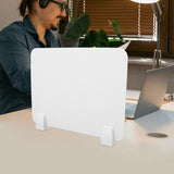 1Set Desktop Privacy Board for Students Sneeze Guard Barrier V1370-AZ4-08564