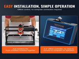 CNC Router Machine, 120W, 3 Axis GRBL Control Wood Engraving Carving Milling Machine Kit, 11.81 x V952-SKDKJ3020CMURZ4TWV3