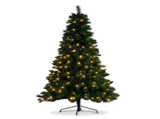 Christabelle 7.5ft 2.3m Dorset Pine Green Pre-Lit Artificial Christmas Tree, 220 Multi-Function 112_WFLD75