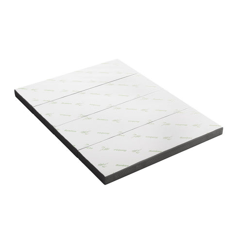 Giselle Bedding Foldable Mattress Folding Foam Queen Bamboo FOAM-MFM-RAFA-BAM-Q